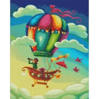 Алмазна мозаїка "Мандрівники" ©Elena Schweitzer Ідейка AMO7315-UC 40х50 см