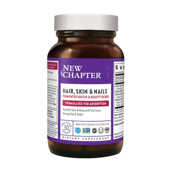 Комплекс для волосся, шкіри та нігтів New Chapter Hair, Skin & Nail, 30 веганських капсул