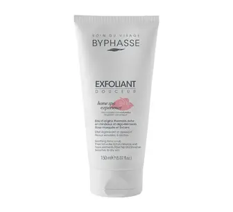 Byphasse HOME SPA EXPERIENCE заспокійливий скраб для обличчя для чутливої та сухої шкіри, 150 мл, (Уцінка: термін до 06.2026)