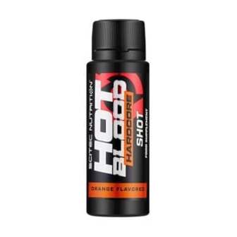 Передтренувальний комплекс Scitec Nutrition Hot Blood Hardcore Shot Апельсин, в рідині, 60 мл