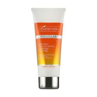 Освітлювальна та відновлювальна маска для обличчя Bielenda Professional Supremelab Energy Boost Face Mask зі стабільним вітаміном С, 70 мл