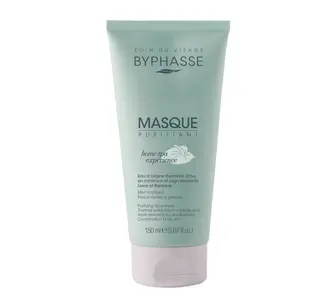 Byphasse HOME SPA EXPERIENCE очищувальна маска для обличчя для комбінованої та масної шкіри, 150 мл, (Уцінка: термін до 11.2026)