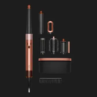 Стайлер для прямого та хвилястого волосся Dyson Airwrap i.d. (Amber Silk) (Уцінка)