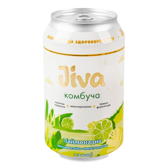Напій Jiva Комбуча Лаймонадна, 0.33л