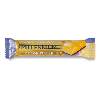 Шоколад біло-молочний Millennium Blonde Coconut пористий, 25г