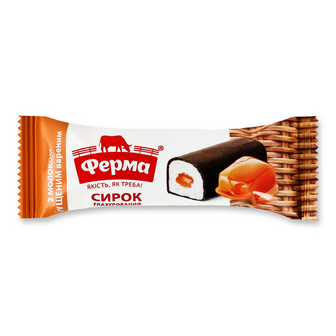 Сирок глазурований Ферма зі згущеним молоком 23%, 36г