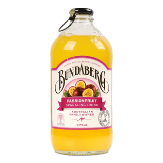 Напій Bundaberg Passionfruit безалкогольний середньогазований, 0.375л