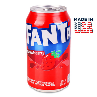 Напій Fanta Strawberry з/б, 0.355л
