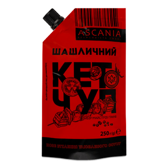 Кетчуп Ascania Шашличний, 250г