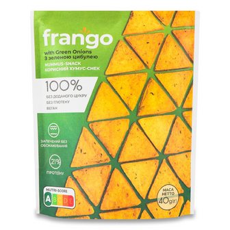 Хумус-снек Лавка Традицій Frango з зеленою цибулею, 40г