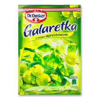 Желе Dr.Oetker Galaretka зі смаком аґрусу, 72г
