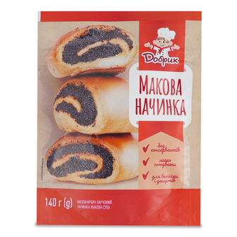 Начинка «Добрик» макова, 140г