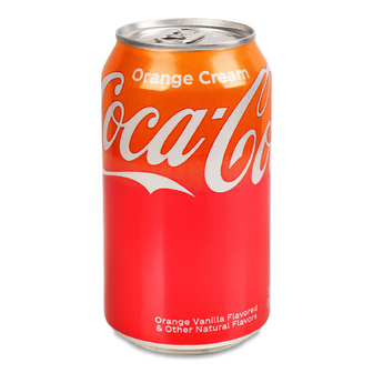 Напій Coca-Cola Orange Cream газований з/б, 0.355л