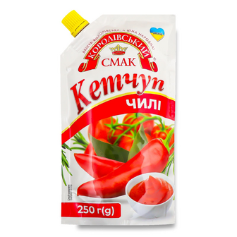 Кетчуп Королівський смак Чилі, 250г