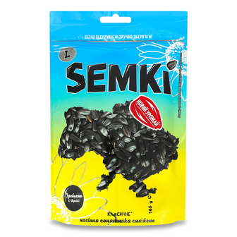 Насіння соняшника Semki L смажене, 165г