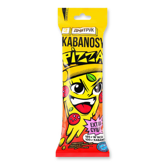 Снеки Дмитрук Kabanosy Pizza з м'ясом птиці в/к, 60г