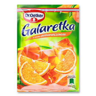 Желе Dr.Oetker Galaretka зі смаком апельсина, 72г