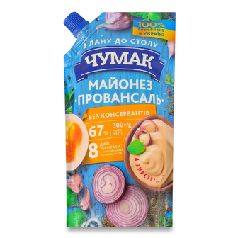 Майонез «Чумак» «Провансаль» 67%, 300г