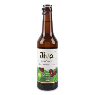 Напій Jiva Комбуча Вишневий лаймонад, 0.33л