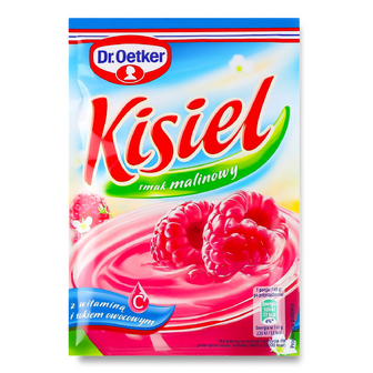 Кисіль Dr.Oetker зі смаком малини, 38г