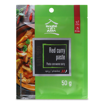 Паста House of Asia з червоним карі, 50г