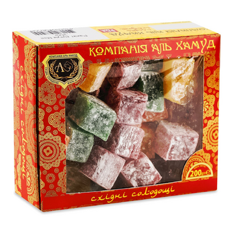 Рахат лукум Аль Хамуд міні асорті, 200г