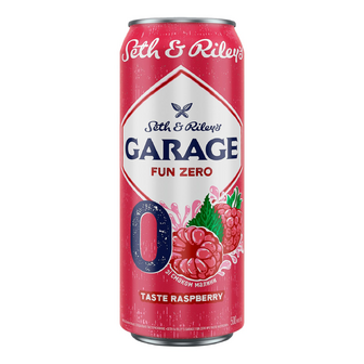 Пиво Seth&Riley's Garage Fun Zero 0 Малина безалкогольне з/б, 0.5л