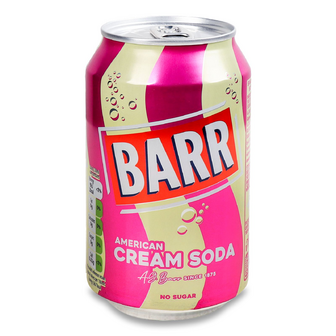 Напій Barr Icream Soda безалкогольний газований з/б, 0.33л