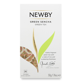 Чай Newby «Сенча» в пакетиках, 25*2г