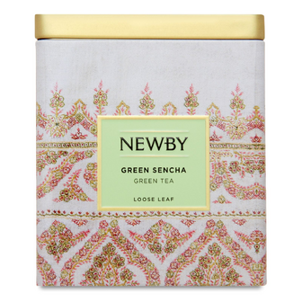 Чай зелений NEWBY Green Sencha з/б, 125г