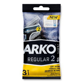 Станок для гоління Arko 2 леза, 3шт/уп