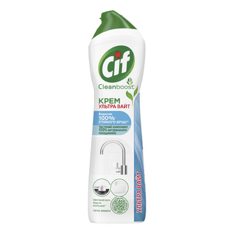 Крем для чищення Cif Ultra White, 500мл