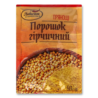 Порошок гірчичний «Любисток», 50г