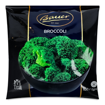 Капуста броколі Bauer заморожена, 400г