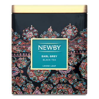 Чай чорний Newby «Ерл Грей» з/б, 125г