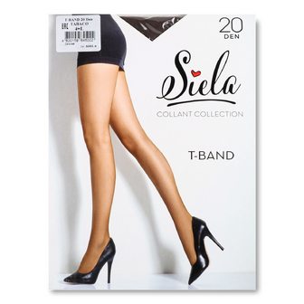 Колготки жіночі Siela T-Band 20 den tabaco р.4, шт