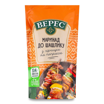 Маринад «Верес» до шашлику, 140г
