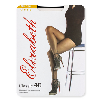 Колготки Elizabeth Classic 40 den nero р.3, шт