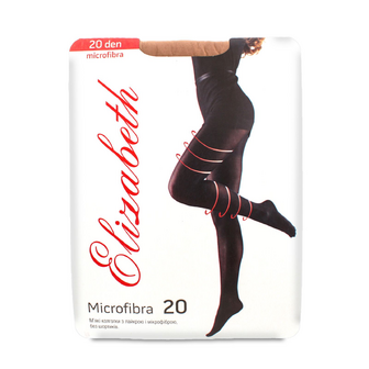 Колготки Elizabeth Microfibra 20 den visone р.2, шт