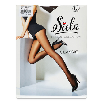 Колготки жіночі Siela Classic 40 den tabaco р.2, шт