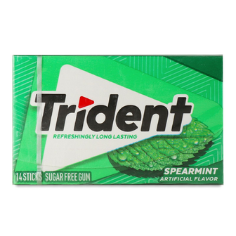 Гумка жувальна Trident м'ята, 26.6г