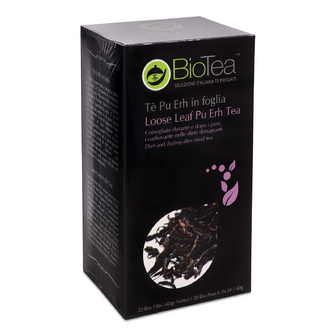 Чай чорний BioTea Pu-erh, 20*2г