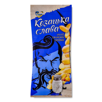 Арахіс «Козацька слава» смажений солоний до пива, 60г