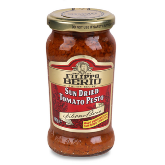 Соус Filippo Berio песто з в'ялених томатів, 190г