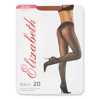 Колготки жіночі Elizabeth Bikini 20 den visone р.2, шт