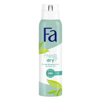 Дезодорант-аерозоль Fa Fresh&Dry «Зелений чай», 150мл