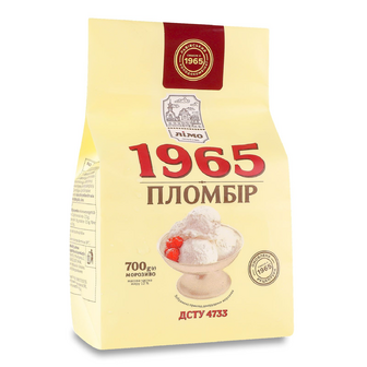 Морозиво Лімо 1965 пломбір, 700г