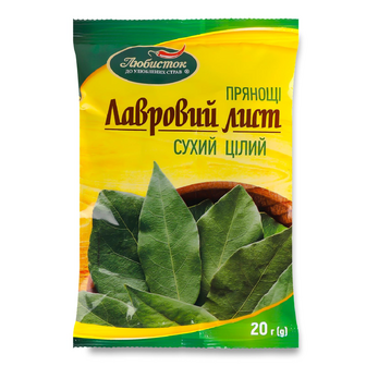 Лист лавровий «Любисток», 20г
