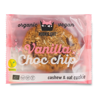 Печиво Kookie Cat з ваніллю і шоколадом, 50г