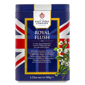 Чай чорний East India Company Royal Flush O.P.1 з/б, 100г